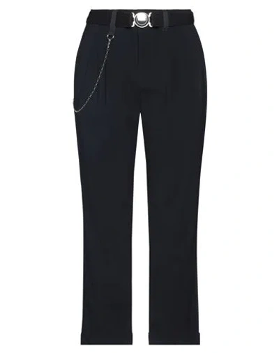 High Woman Pants Midnight Blue Size 10 Nylon, Elastane