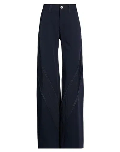 High Woman Pants Midnight Blue Size 12 Polyester, Rayon, Elastane