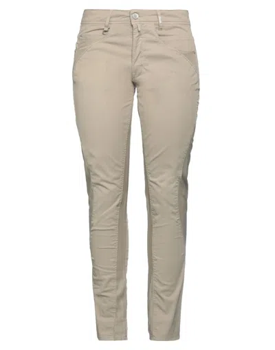 High Pants In Beige