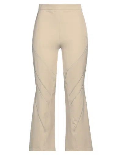 High Pants In Beige