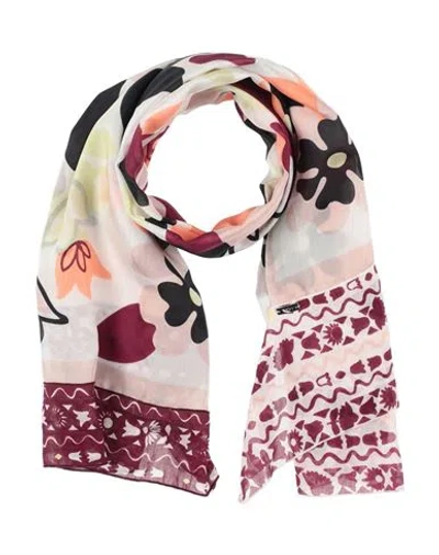 High Woman Scarf Antique Rose Size - Silk, Elastane In Pink