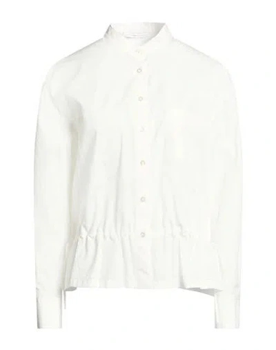 High Woman Shirt White Size 12 Cotton