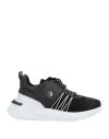 High Woman Sneakers Black Size 11 Soft Leather