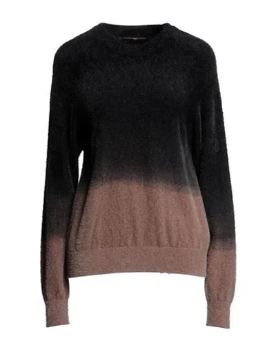 High Woman Sweater Black Size Xl Nylon