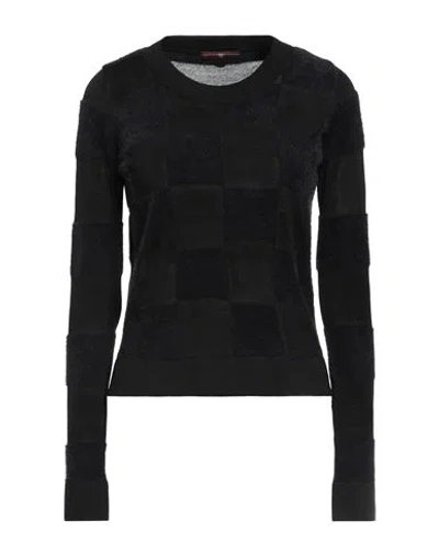 High Woman Sweater Black Size M Nylon, Virgin Wool, Acrylic