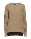 High Sweaters In Beige