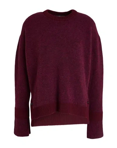 High Woman Sweater Garnet Size L Virgin Wool, Nylon, Wool, Alpaca Wool, Elastane In Burgundy