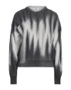 High Woman Sweater Grey Size L Wool, Nylon In Grey