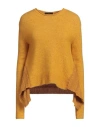 High Woman Sweater Marigold Size S Virgin Wool, Polyamide, Wool, Alpaca Wool, Elastane In Yellow