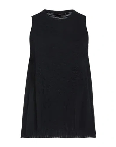 High Woman Sweater Midnight Blue Size M Rayon, Polyester