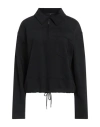 High Woman T-shirt Black Size L Polyamide, Elastane In Black
