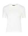 High Woman T-shirt Ivory Size Xl Cotton In White