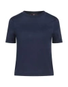 High Woman T-shirt Midnight Blue Size Xl Cotton