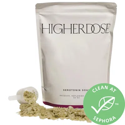 HIGHERDOSE SEROTONIN SOAK - MAGNESIUM BATH SALT FOR MUSCLE RELAXATION & MOOD BOOST 32 OZ / 907 G