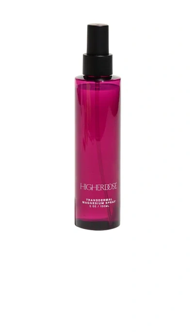 Higherdose Transdermal Magnesium Spray In N,a