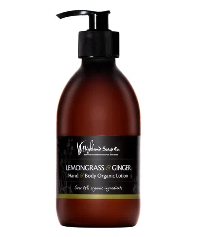 Highland Soap Co. Lemongrass &amp; Ginger Hand &amp; Body Lotion 300 ml In White