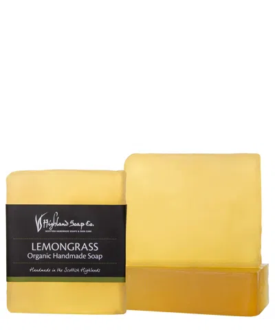 Highland Soap Co. Lemongrass Solid Soap 150 G In Yellow