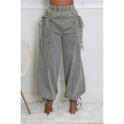 Highlight Tina Pants In Denim In Gray