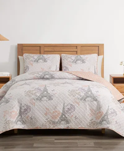 Highline Bedding Co. French Riviera 2-pc. Quilt Set, Twin/twin Xl In Peach