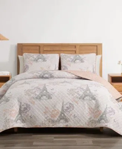 Highline Bedding Co. French Riviera Quilt Sets In Peach