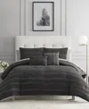 Highline Bedding Co. Hayden 9-pc. Comforter Set, Queen, Exclusively At Macy's In Grey