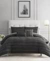 Highline Bedding Co. Hayden 9 Pc. Comforter Sets Exclusively At Macys In Grey