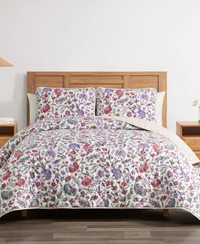 Highline Bedding Co. Kellan 3-pc. Quilt Set, King In Ivory