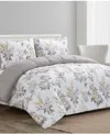 Highline Bedding Co. Rosenne Reversible 3-pc. Comforter Set In White