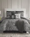 Highline Bedding Co. Yuba 14-pc. Comforter Set, California King, Exclusively At Macy's In Grey