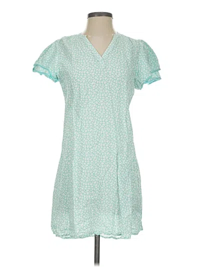 Pre-owned Hiho Casual Dress In Teal