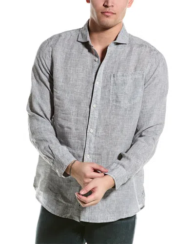 Hiho Linen Shirt In Grey