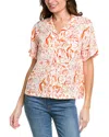 Hiho Maddie Linen Camp Shirt