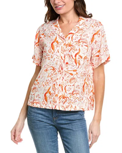 Hiho Maddie Linen Camp Shirt