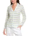 Hiho Twig Linen Top In White