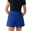 Hikerkind Front Field Short In Blue