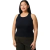 Hikerkind Ribbed Merino Tank Top In Black