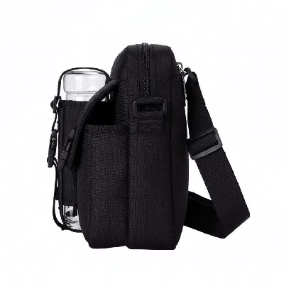 Hikerpro Waterproof Sling Satchel, Black