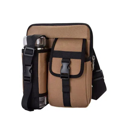 Hikerpro Waterproof Sling Satchel, Brown