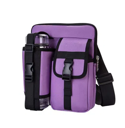 Hikerpro Waterproof Sling Satchel, Purple