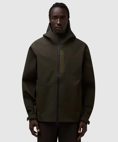 Hiking Patrol 3l Shell Jacket In Moss Green