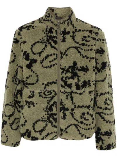 HIKING PATROL ABSTRACT PRINT LIGHTWEIGHT JACKET