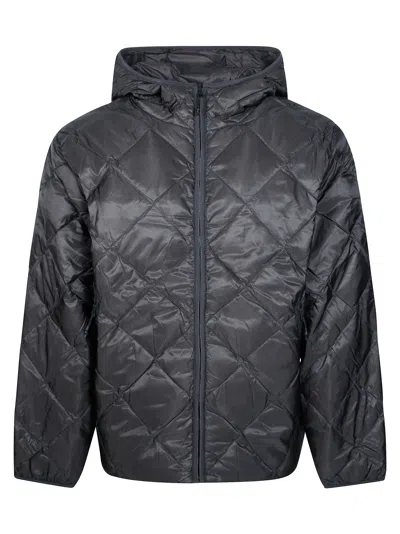 Hiking Patrol Base Light Down Hooded Jacket In Black