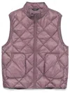 Hiking Patrol Light Down Vest Jackets Purple In Purple
