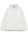 Hiking Patrol Down Hooded Jacket In Grey