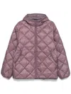 Hiking Patrol Light Down Zip Jacket In Purple
