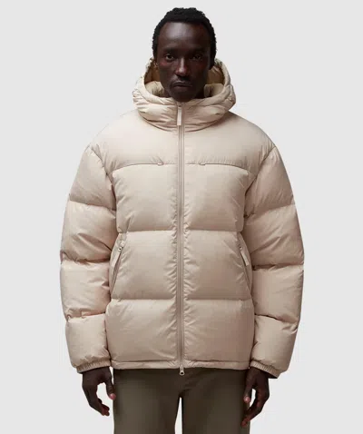 Hiking Patrol Down Jacket In Beige