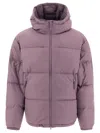 Hiking Patrol Men's Boxy Fit Down Jacket In Purple