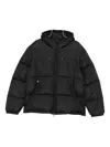 Hiking Patrol Element Hooded Padded Jacket In Black
