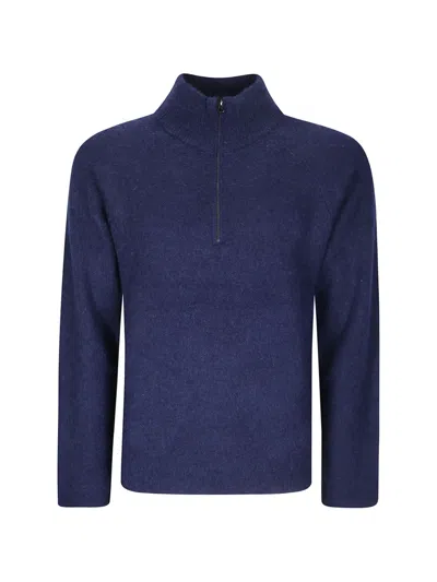 Hiking Patrol Essence Mohair-blend Sweater In Blue
