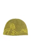 Hiking Patrol Figure-embellished Beanie In Green
